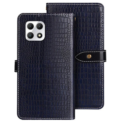 IDEWEI For T-Mobile REVVL 7 / T Phone 2 Case Crocodile Texture Leather Wallet Phone Cover