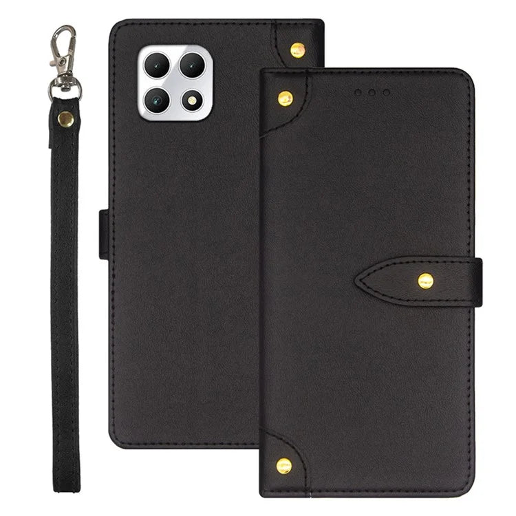 IDEWEI For T-Mobile REVVL 7 / T Phone 2 5G Case Card Slots Leather Phone Cover
