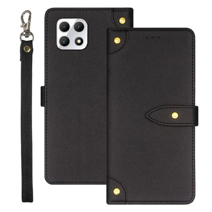 IDEWEI For T-Mobile REVVL 7 / T Phone 2 5G Case Card Slots Leather Phone Cover
