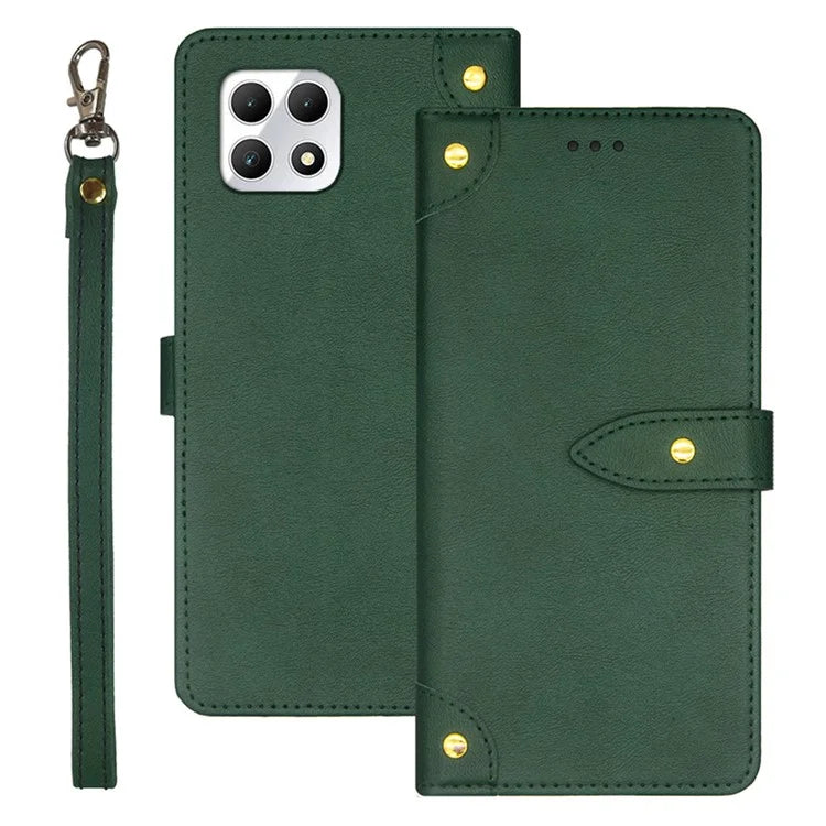 IDEWEI For T-Mobile REVVL 7 / T Phone 2 5G Case Card Slots Leather Phone Cover