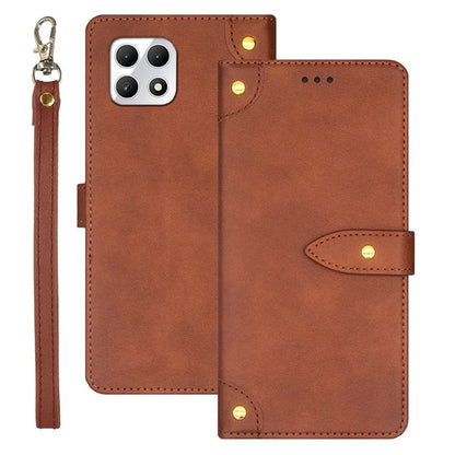 IDEWEI For T-Mobile REVVL 7 / T Phone 2 5G Case Card Slots Leather Phone Cover