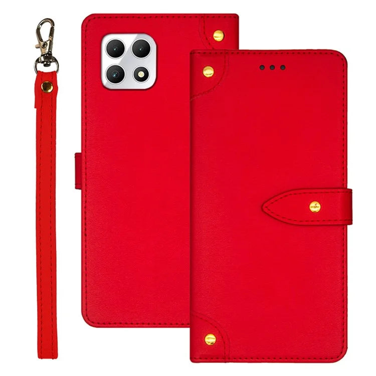 IDEWEI For T-Mobile REVVL 7 / T Phone 2 5G Case Card Slots Leather Phone Cover