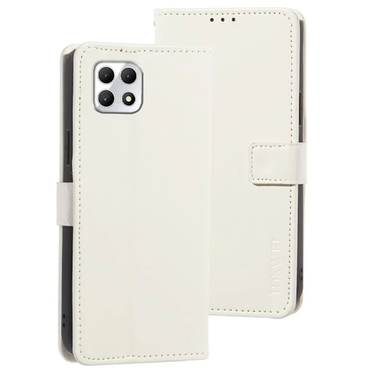 IDEWEI For T-Mobile REVVL 7 / T Phone 2 5G Case Crazy Horse Texture Leather Phone Cover
