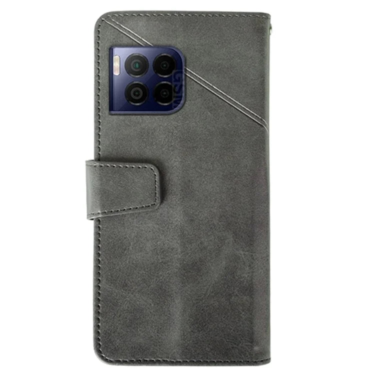 IDEWEI For T-Mobile REVVL 7 Pro / T Phone 2 Pro 5G Case Calf Texture Leather Phone Cover