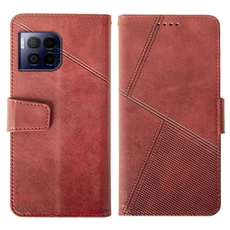IDEWEI For T-Mobile REVVL 7 Pro / T Phone 2 Pro 5G Case Calf Texture Leather Phone Cover