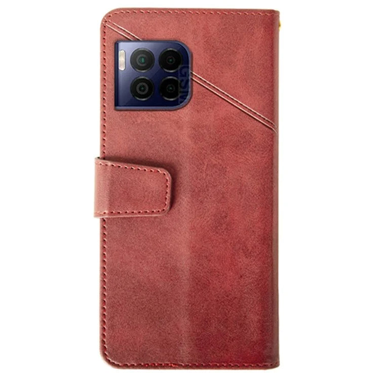 IDEWEI For T-Mobile REVVL 7 Pro / T Phone 2 Pro 5G Case Calf Texture Leather Phone Cover