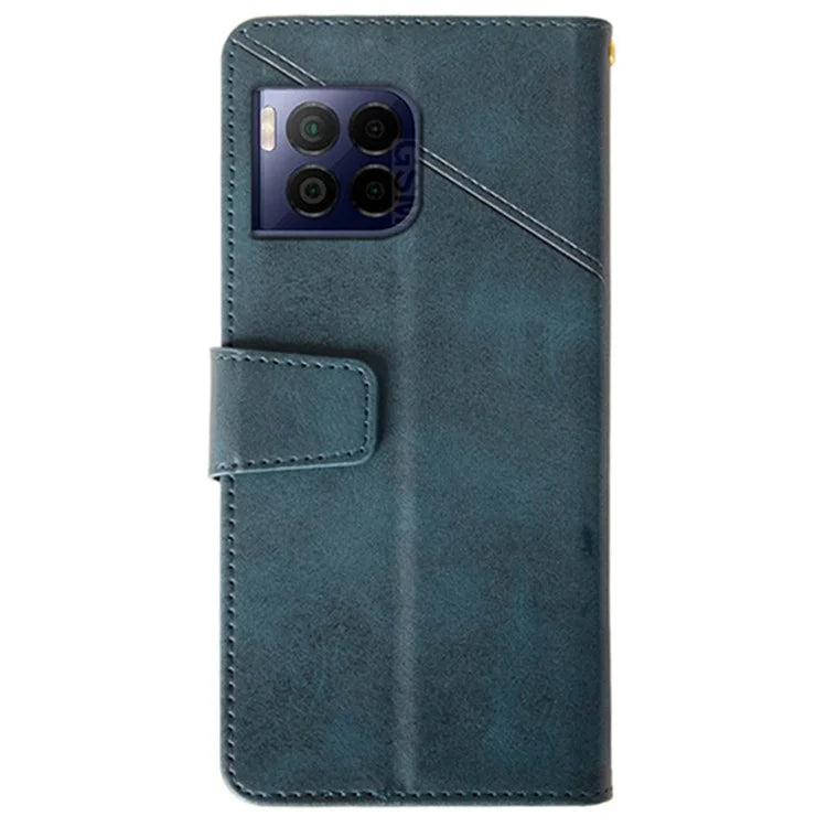 IDEWEI For T-Mobile REVVL 7 Pro / T Phone 2 Pro 5G Case Calf Texture Leather Phone Cover