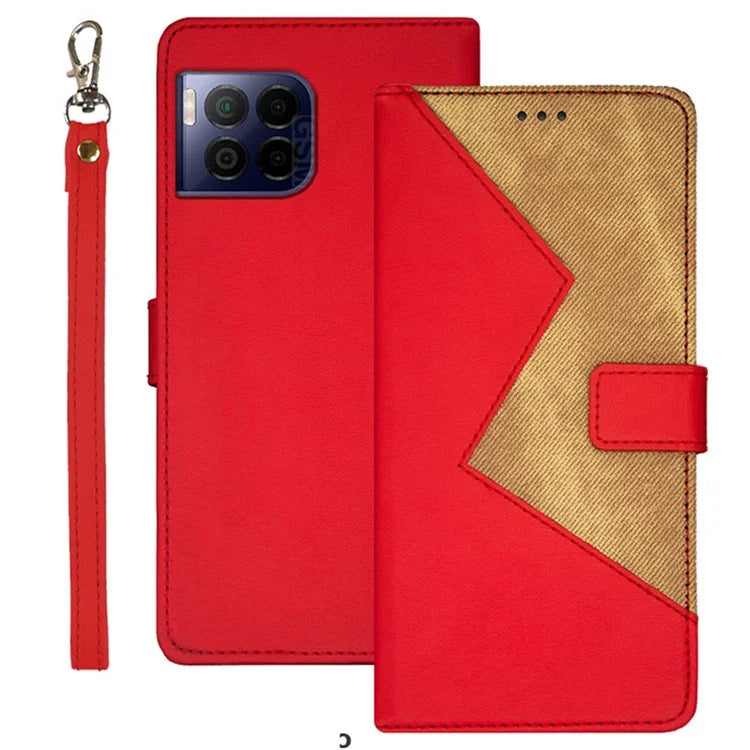 IDEWEI For T-Mobile REVVL 7 Pro / T Phone 2 Pro 5G Case Card Slots PU Leather Phone Cover