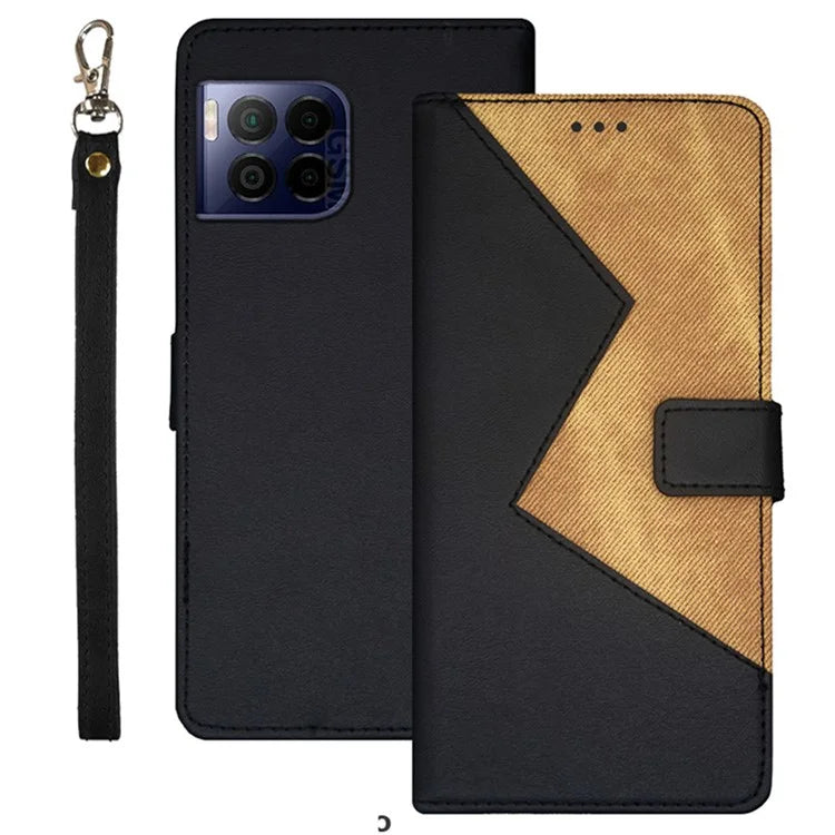 IDEWEI For T-Mobile REVVL 7 Pro / T Phone 2 Pro 5G Case Card Slots PU Leather Phone Cover