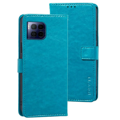 IDEWEI For T-Mobile REVVL 7 Pro / T Phone 2 Pro Wallet Phone Case Leather Cover Crazy Horse Texture
