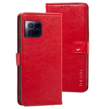 IDEWEI For T-Mobile REVVL 7 Pro / T Phone 2 Pro Wallet Phone Case Leather Cover Crazy Horse Texture