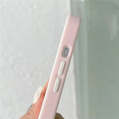 For iPhone 15 Plus Colored Edge Phone Case TPU+Acrylic Cell Phone Cover