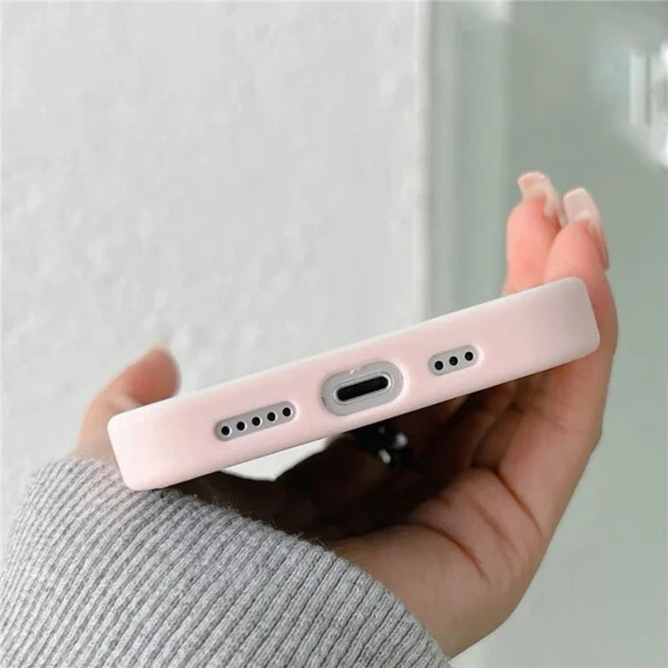For iPhone 15 Plus Colored Edge Phone Case TPU+Acrylic Cell Phone Cover