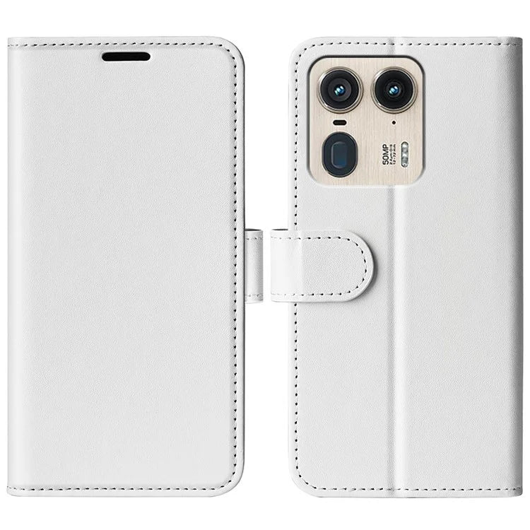 For Motorola Edge 50 Ultra 5G / Moto X50 Ultra 5G Case Leather Phone Cover with Wallet Stand