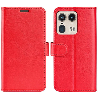 For Motorola Edge 50 Ultra 5G / Moto X50 Ultra 5G Case Leather Phone Cover with Wallet Stand