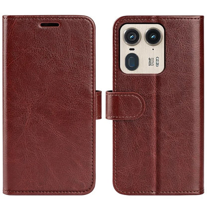 For Motorola Edge 50 Ultra 5G / Moto X50 Ultra 5G Case Leather Phone Cover with Wallet Stand