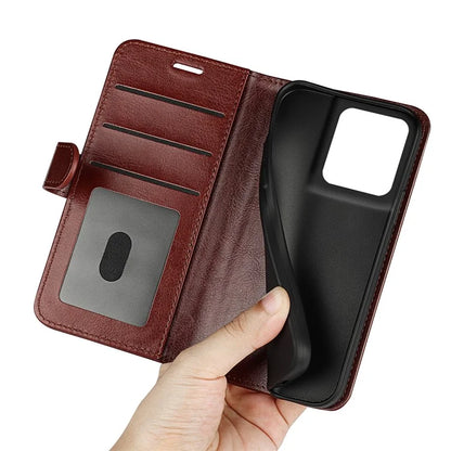 For Motorola Edge 50 Ultra 5G / Moto X50 Ultra 5G Case Leather Phone Cover with Wallet Stand