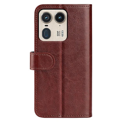 For Motorola Edge 50 Ultra 5G / Moto X50 Ultra 5G Case Leather Phone Cover with Wallet Stand