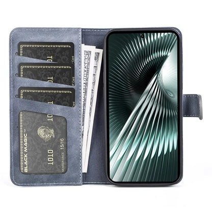 For Xiaomi Redmi Turbo 3 5G / Poco F6 5G Leather Case Splicing Color Leather Phone Cover