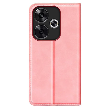 For Xiaomi Redmi Turbo 3 5G / Poco F6 5G Leather Case Skin Touch Anti-Drop Wallet Phone Cover