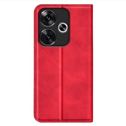 For Xiaomi Redmi Turbo 3 5G / Poco F6 5G Leather Case Skin Touch Anti-Drop Wallet Phone Cover