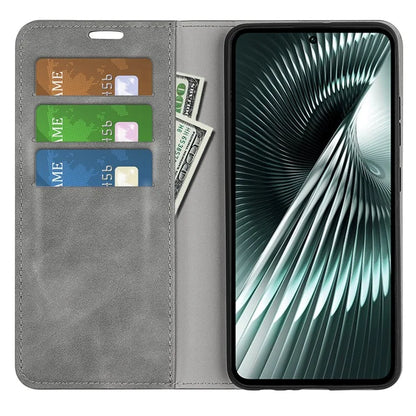 For Xiaomi Redmi Turbo 3 5G / Poco F6 5G Leather Case Skin Touch Anti-Drop Wallet Phone Cover