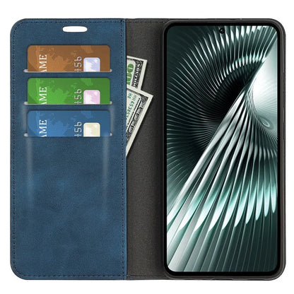 For Xiaomi Redmi Turbo 3 5G / Poco F6 5G Leather Case Skin Touch Anti-Drop Wallet Phone Cover