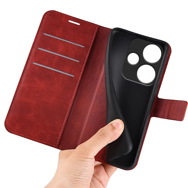 For Xiaomi Redmi Turbo 3 5G / Poco F6 5G Case Viewing Stand Flip Leather Phone Cover