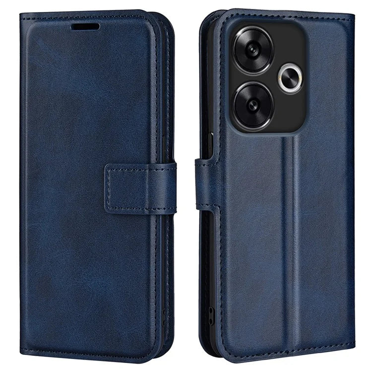For Xiaomi Redmi Turbo 3 5G / Poco F6 5G Case Viewing Stand Flip Leather Phone Cover