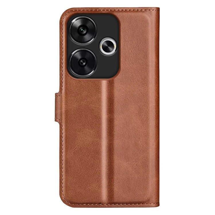 For Xiaomi Redmi Turbo 3 5G / Poco F6 5G Case Viewing Stand Flip Leather Phone Cover
