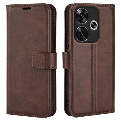 For Xiaomi Redmi Turbo 3 5G / Poco F6 5G Case Viewing Stand Flip Leather Phone Cover