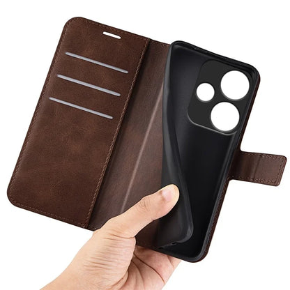 For Xiaomi Redmi Turbo 3 5G / Poco F6 5G Case Viewing Stand Flip Leather Phone Cover