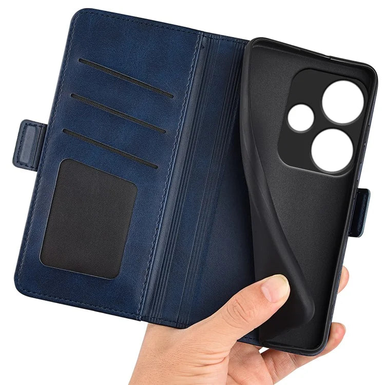 For Xiaomi Redmi Turbo 3 5G / Poco F6 5G Leather Case Wallet Phone Cover
