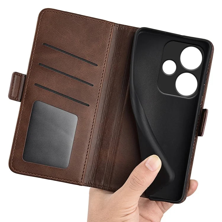 For Xiaomi Redmi Turbo 3 5G / Poco F6 5G Leather Case Wallet Phone Cover