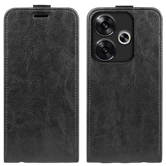 For Xiaomi Redmi Turbo 3 5G / Poco F6 5G Case Vertical Flip Leather Phone Cover with Card Slots