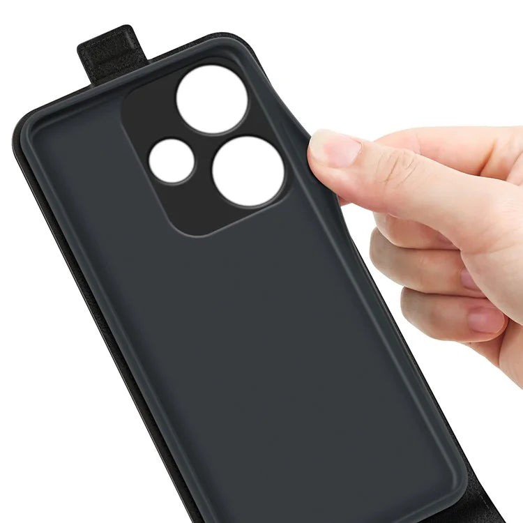 For Xiaomi Redmi Turbo 3 5G / Poco F6 5G Case Vertical Flip Leather Phone Cover with Card Slots
