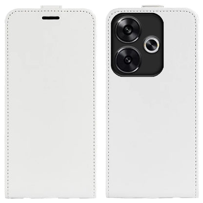 For Xiaomi Redmi Turbo 3 5G / Poco F6 5G Case Vertical Flip Leather Phone Cover with Card Slots