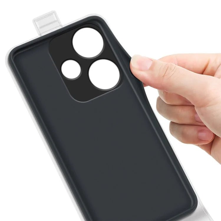 For Xiaomi Redmi Turbo 3 5G / Poco F6 5G Case Vertical Flip Leather Phone Cover with Card Slots