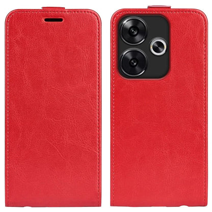 For Xiaomi Redmi Turbo 3 5G / Poco F6 5G Case Vertical Flip Leather Phone Cover with Card Slots