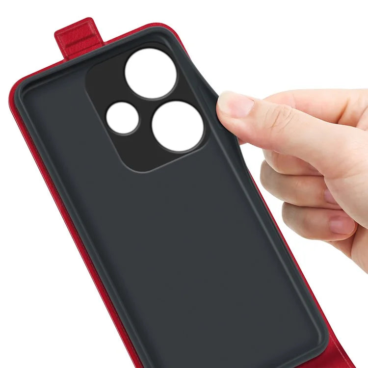 For Xiaomi Redmi Turbo 3 5G / Poco F6 5G Case Vertical Flip Leather Phone Cover with Card Slots