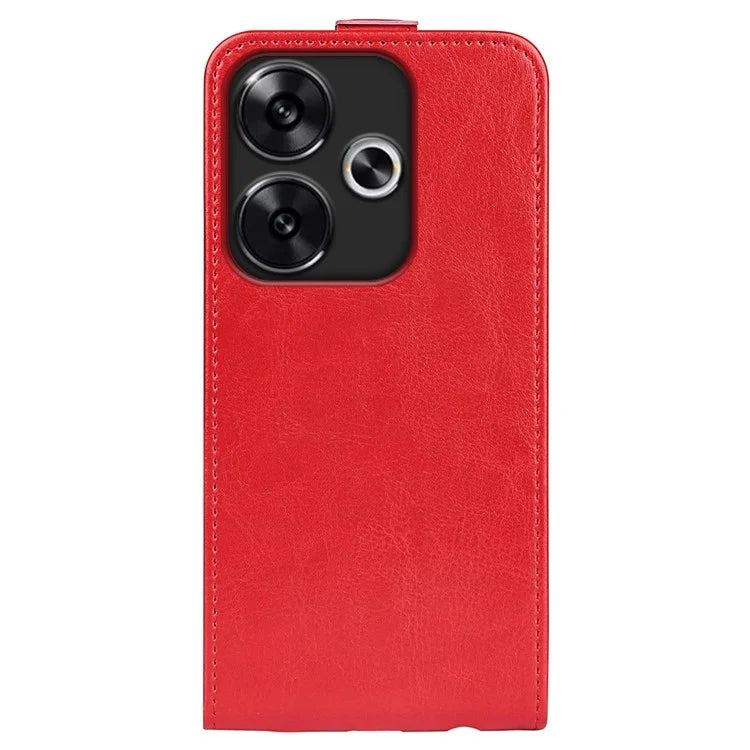 For Xiaomi Redmi Turbo 3 5G / Poco F6 5G Case Vertical Flip Leather Phone Cover with Card Slots