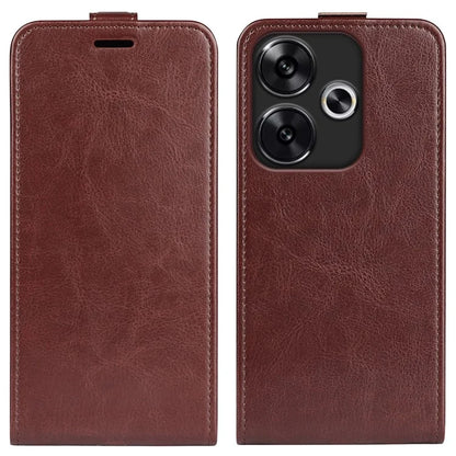 For Xiaomi Redmi Turbo 3 5G / Poco F6 5G Case Vertical Flip Leather Phone Cover with Card Slots