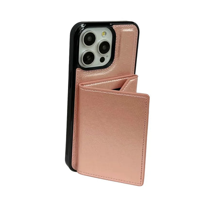 For iPhone 14 Pro Case Leather+TPU Phone Card Bag Detachable 2-in-1