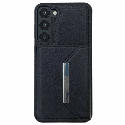 For Samsung Galaxy S23 Case Detachable Leather Back Cover 4 Card Slots Bag