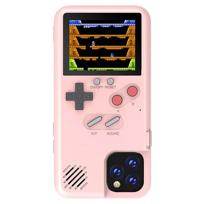 For iPhone 13 / 13 Pro Case 2.4-inch Color Screen Gaming Console ABS+TPU Phone Cover