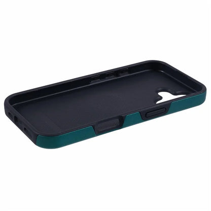 For iPhone 16 Case Anti-Drop PC+TPU Protective Cover with Rotary Kickstand