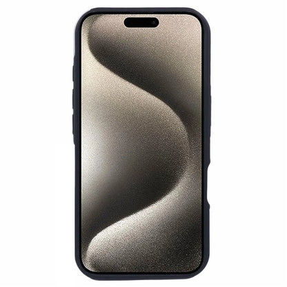 For iPhone 16 Case Anti-Drop PC+TPU Protective Cover with Rotary Kickstand