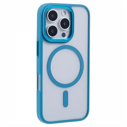 For iPhone 16 Pro Max Phone Case Clear Back PC+TPU Cover Compatible with MagSafe