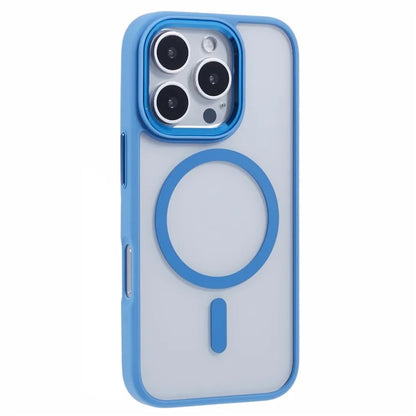 For iPhone 16 Pro Max Phone Case Clear Back PC+TPU Cover Compatible with MagSafe