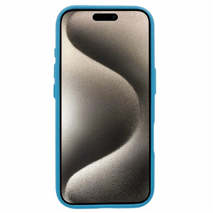 For iPhone 16 Plus Case Drop-Proof PC+TPU Phone Cover Compatible with MagSafe